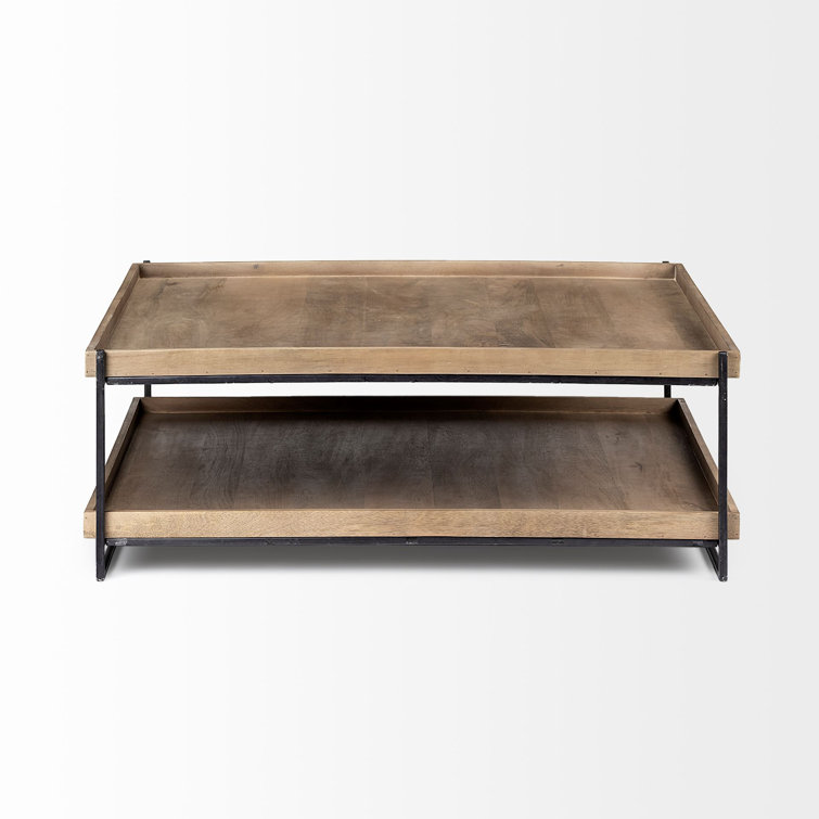 Joss & Main Rinker Sled Coffee Table with Storage Wayfair Canada